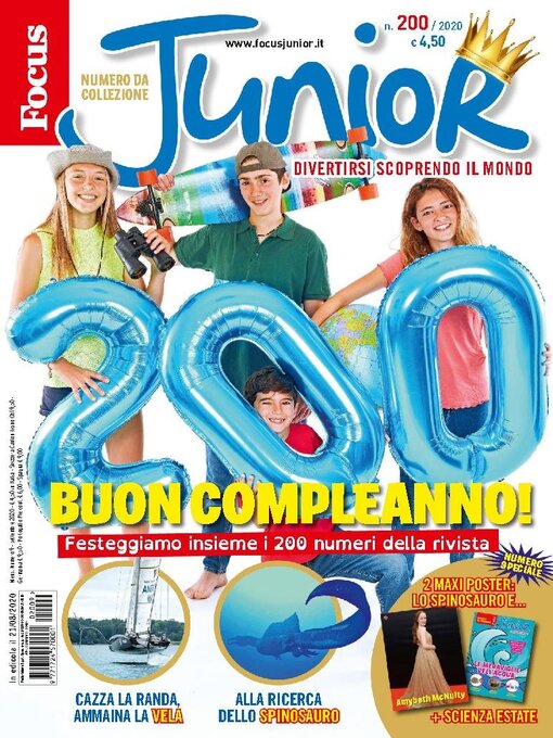 Détails du titre pour Focus Junior par Mondadori Media S.p.A., S.L.L. - Disponible